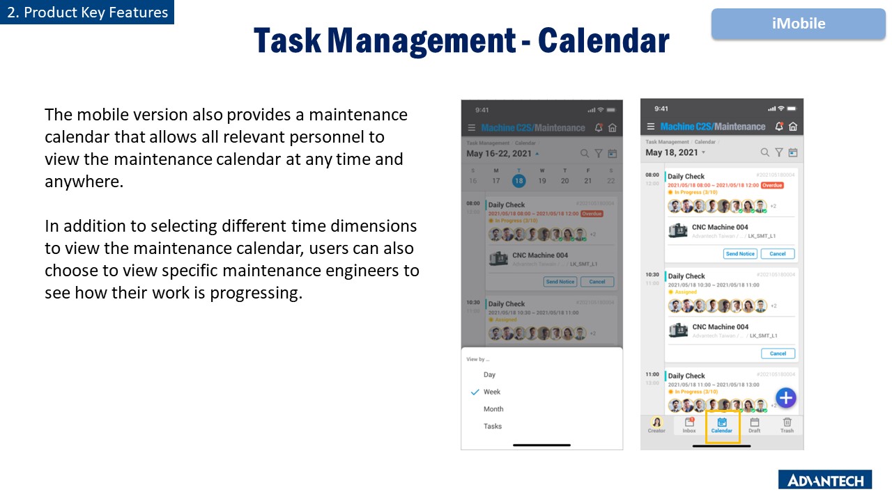Task Management - Calendar